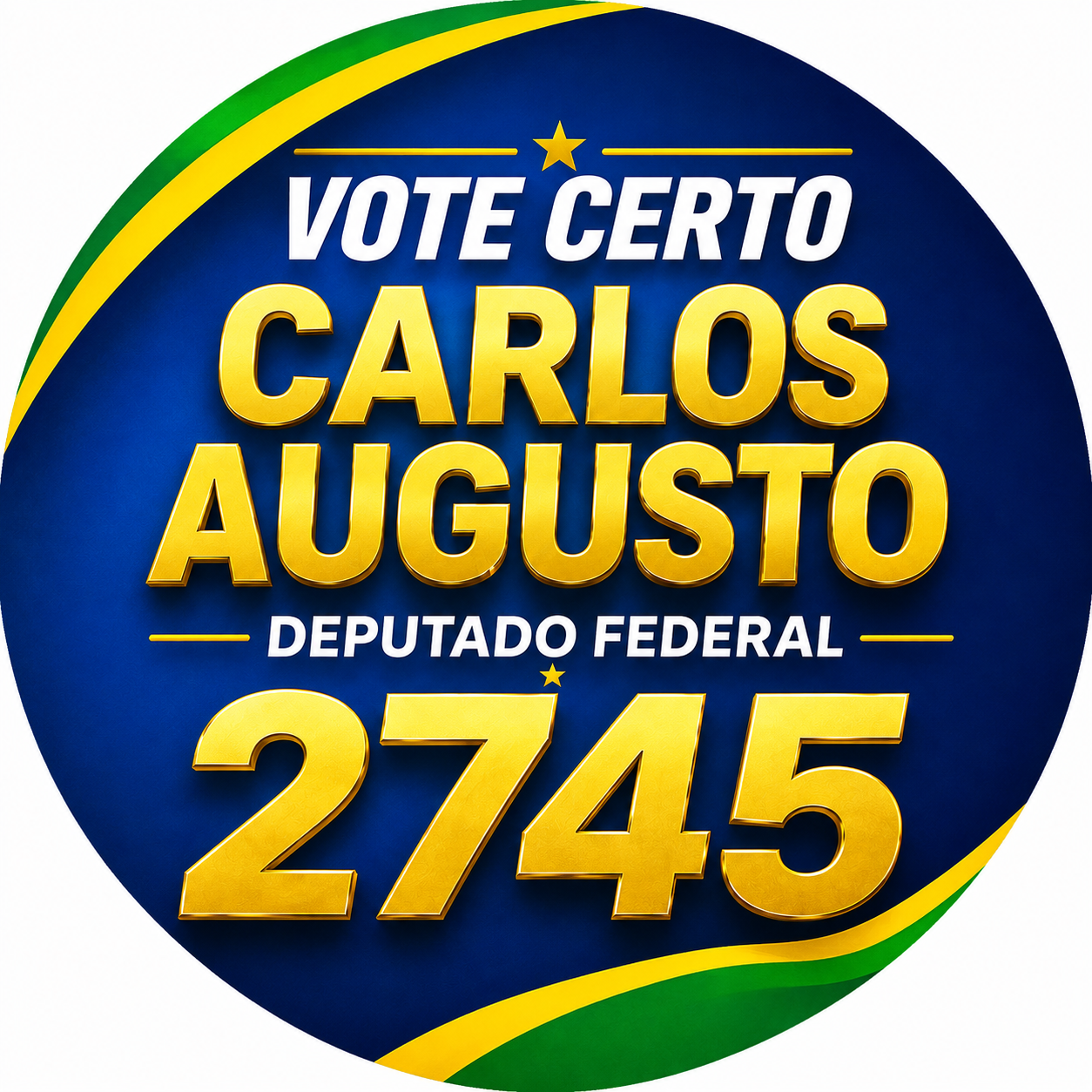 Identidade visual Carlos Augusto 2745